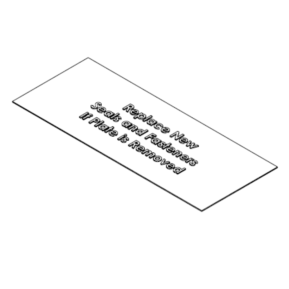 BATTERY BOX WARNING STICKER