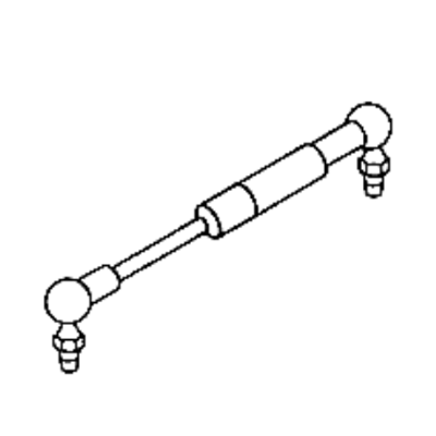 SPARE TIRE STRUT (GAS SPRING)