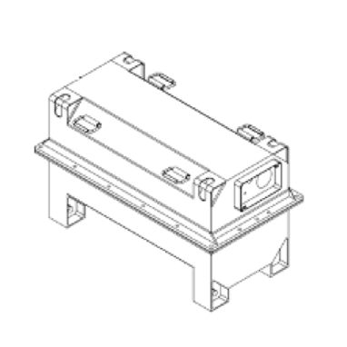 METAL TRANSMISSION CONTAINER