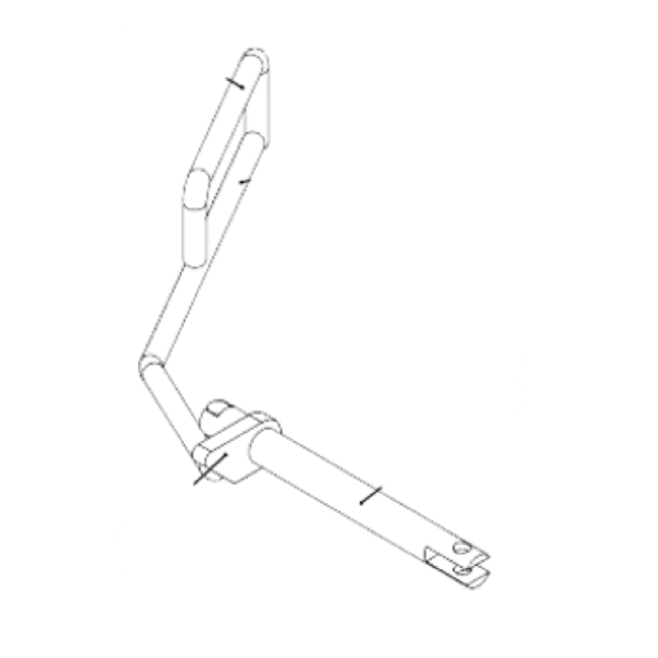 LEVER ROD LEFT
